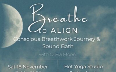 18 Nov, 8am – Breathe To Align