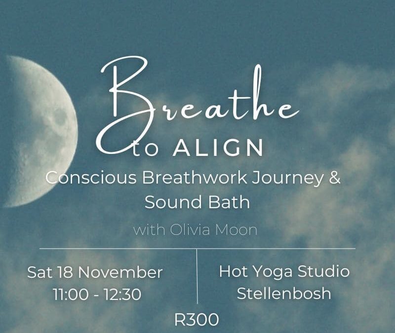 18 Nov, 8am – Breathe To Align