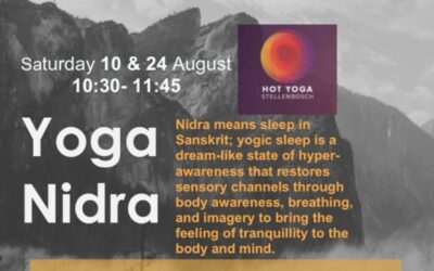 10 & 24 Aug, 10:30am – Yoga Nidra Workshop