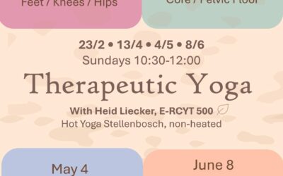 Therapeutic Yoga – 4 workshops