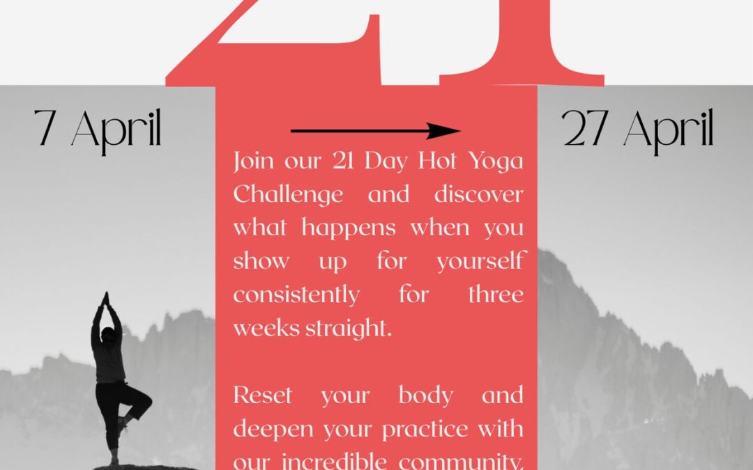 7-27 April – 21 Day Yoga Challenge