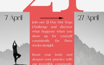 7-27 April – 21 Day Yoga Challenge